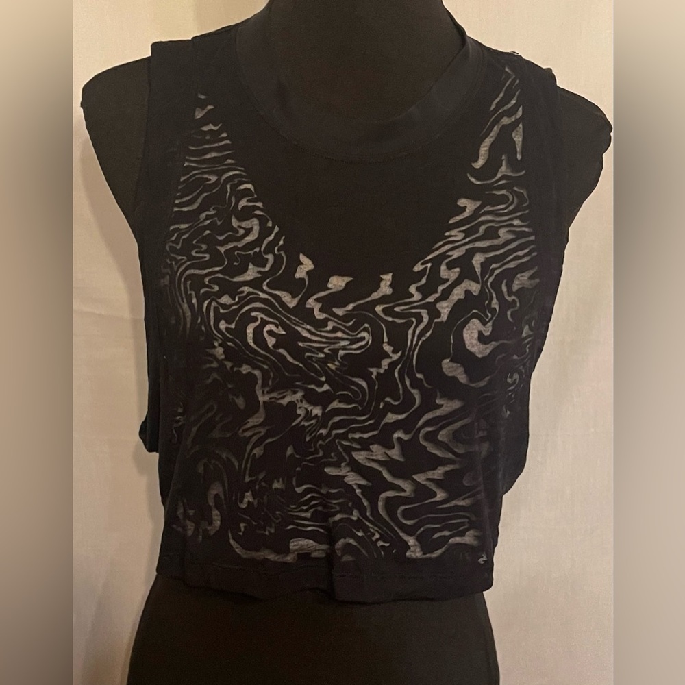 Lululemon see through tank.